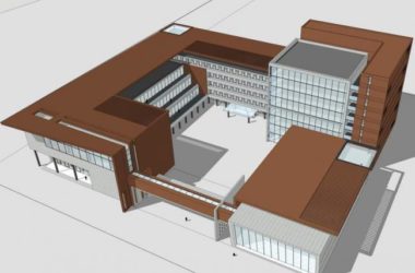 Sketchup酒店模型|多层酒店，现代风格-BIM建筑网