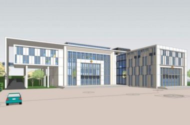 Sketchup办公模型|多层行政办公楼，现代风格-BIM建筑网