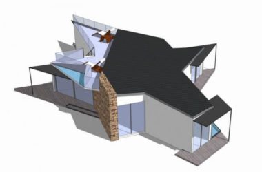 Sketchup住宅模型|海杜克住宅，多层住宅，居住建筑，现代风格-BIM建筑网