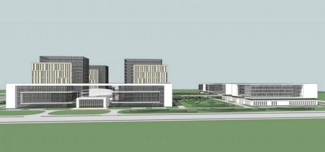 Sketchu工业厂房|多层产业园，工业建筑，现代风格