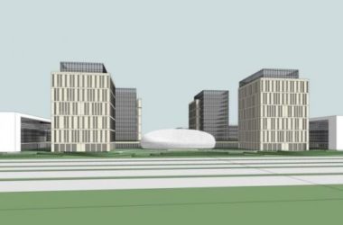 Sketchu工业厂房|多层产业园，工业建筑，现代风格-BIM建筑网