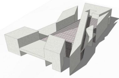 Sketchup文化模型|多层美国国家美术馆，文化建筑，现代风格-BIM建筑网