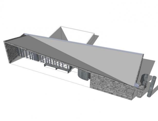 Sketchup住宅模型|多层住宅，居住建筑，现代风格，le corbusier