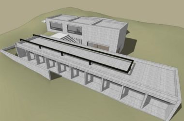 Sketchup住宅模型|ANDO Koshino house，多层住宅，居住建筑，现代风格-BIM建筑网