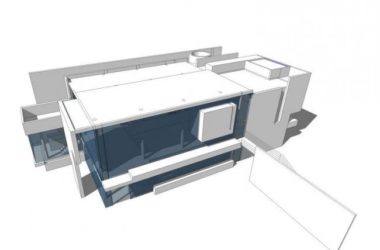 Sketchup住宅模型|Rachofsky House，多层住宅，居住建筑，现代风格-BIM建筑网