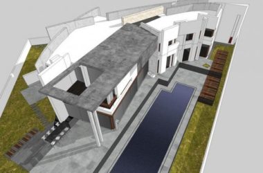 Sketchup住宅模型|GH_House，多层住宅，居住建筑，现代风格-BIM建筑网