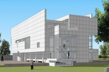 Sketchup文化模型|大师作品，多层现代文化建筑-BIM建筑网