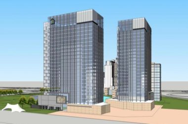 Sketchup办公模型|高层办公楼，现代风格，写字楼-BIM建筑网