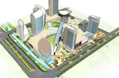 Sketchup综合体模型|多层高层混合商业综合体，高层办公，现代风格-BIM建筑网