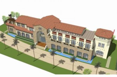 Sketchup商业模型|多层会所，古典风格，西班牙风格，商业建筑-BIM建筑网