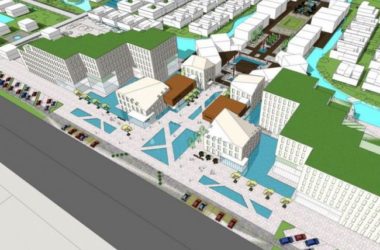 Sketchup商业模型|多层商业街，现代风格-BIM建筑网