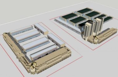 Sketchu工业厂房|多层工业厂房，现代风格-BIM建筑网