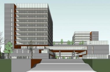 Sketchup办公模型|多层办公楼，现代风格-BIM建筑网