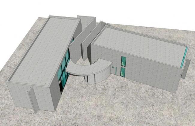 Sketchup文化模型|多层教堂，宗教建筑，文化建筑，现代风格