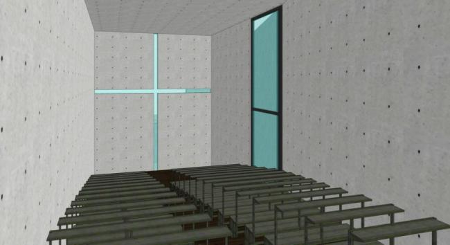 Sketchup文化模型|多层教堂，宗教建筑，文化建筑，现代风格