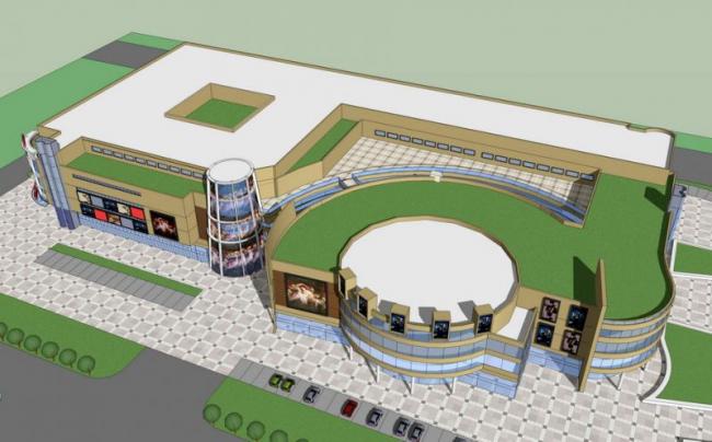 Sketchup商业模型|多层商业综合体，现代风格