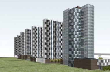 Sketchup办公模型|高层办公楼，现代风格-BIM建筑网