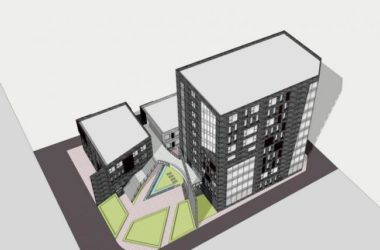 Sketchup住宅模型|多层商住楼，居住建筑，现代风格-BIM建筑网