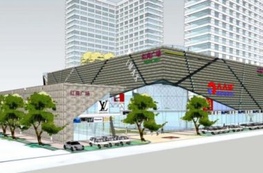 Sketchup商业模型|多层商业购物中心，现代风格-BIM建筑网