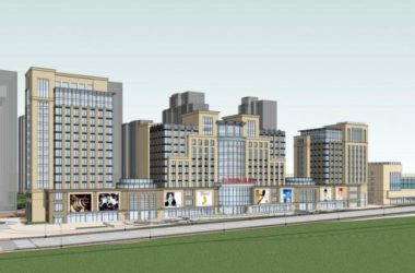 Sketchup办公模型|高层办公楼，新古典风格-BIM建筑网