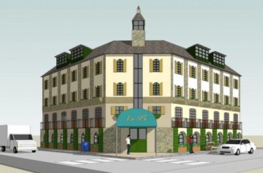 Sketchup商业模型|多层商业老建筑，欧式风格，古典风格-BIM建筑网