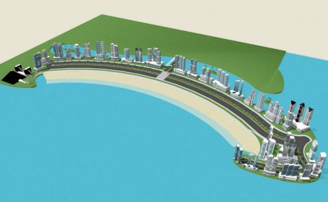 Sketchup办公模型|高层办公楼，现代风格