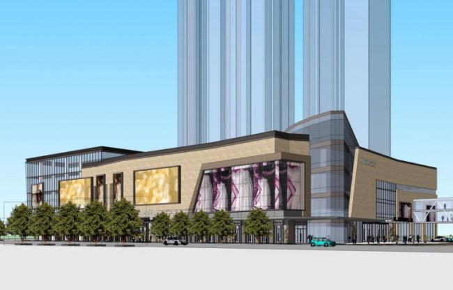 Sketchup商业模型|多层商业综合体，现代风格