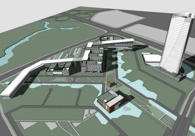 Sketchu工业厂房|多层产业园，工业建筑，现代风格