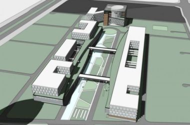 Sketchu工业厂房|多层产业园，工业建筑，现代风格-BIM建筑网