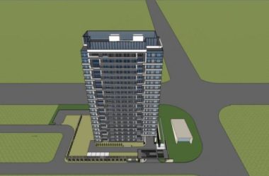 Sketchup住宅模型|高层住宅，现代风格，居住建筑-BIM建筑网