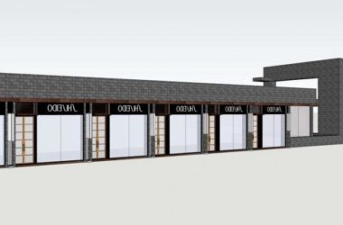 Sketchup商业模型|1F商业裙房，现代风格-BIM建筑网