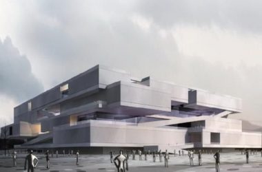 Sketchup文化模型|多层云南省博物馆，文化建筑，现代风格-BIM建筑网