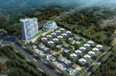 Sketchup住宅模型|多高层混合住宅，居住区，商业，现代风格-BIM建筑网