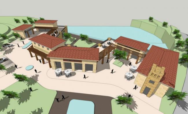 Sketchup车站路桥|多层公路服务区，古典风格