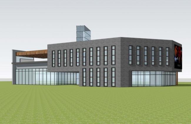 Sketchup商业模型|多层商业楼，新中式风格