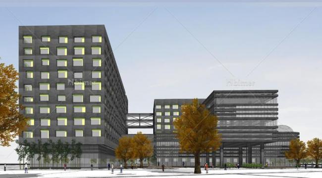 Sketchup酒店模型|多层酒店，现代风格，商业建筑