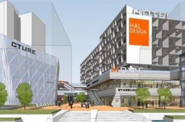 Sketchup酒店模型|多层酒店，商业建筑，现代风格-BIM建筑网