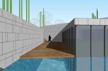 Sketchup文化模型|多层公园建筑，现代风格-BIM建筑网