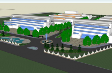 Sketchu工业厂房|多层厂房厂区，现代风格，工业建筑-BIM建筑网