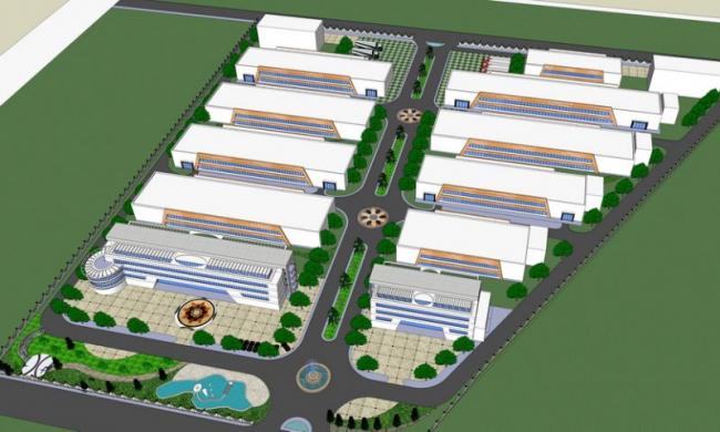 Sketchu工业厂房|多层厂房厂区，现代风格，工业建筑