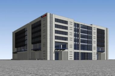 Sketchu工业厂房|多层厂房办公楼，现代风格，工业建筑-BIM建筑网