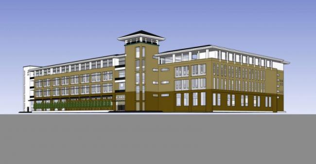 Sketchu工业厂房|多层厂房，新中式风格，工业建筑