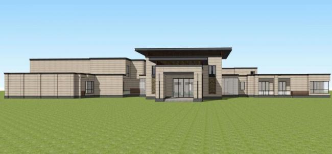 Sketchup商业模型|多层会所售楼处，现代风格