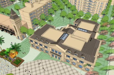 Sketchup商业模型|多层商业街，新古典风格-BIM建筑网