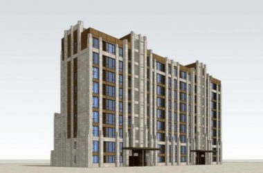 Sketchup住宅模型|小高层住宅，古典风格，居住建筑-BIM建筑网