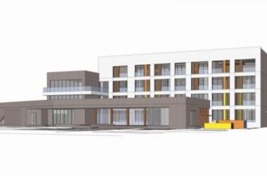 Sketchup学校模型|多层学校幼儿园，教育建筑，现代风格-BIM建筑网