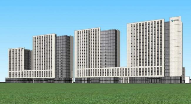 Sketchup办公模型|高层办公楼，现代风格