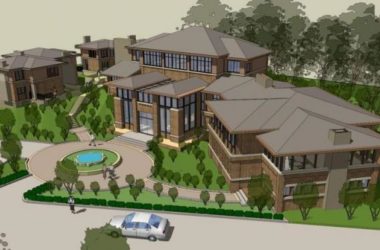 Sketchup酒店模型|多层酒店民宿，草原风，古典风格-BIM建筑网