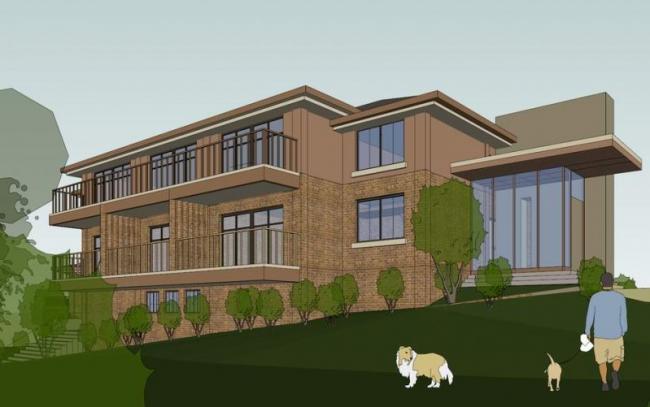 Sketchup酒店模型|多层酒店民宿，草原风，古典风格