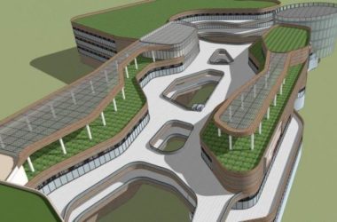 Sketchup商业模型|多层商业综合体商业街，现代风格-BIM建筑网